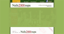 Desktop Screenshot of nails2000nspa.com